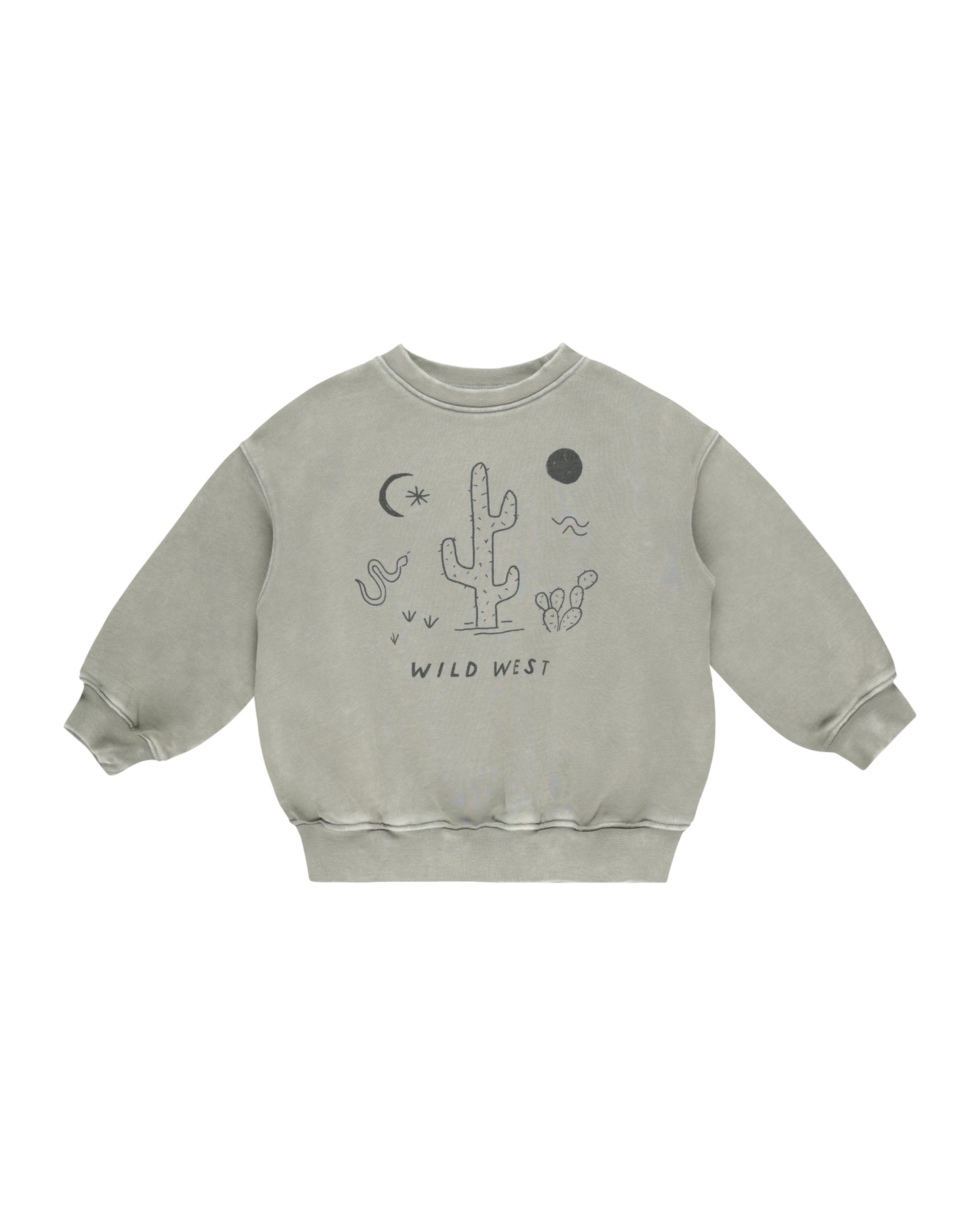 Relaxed Sweatshirt || Wild West