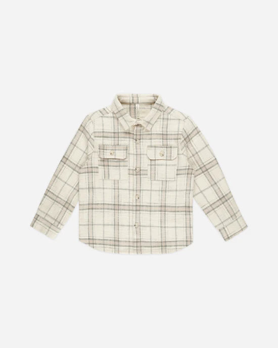 Collared Long Sleeve Shirt || Rustic Plaid