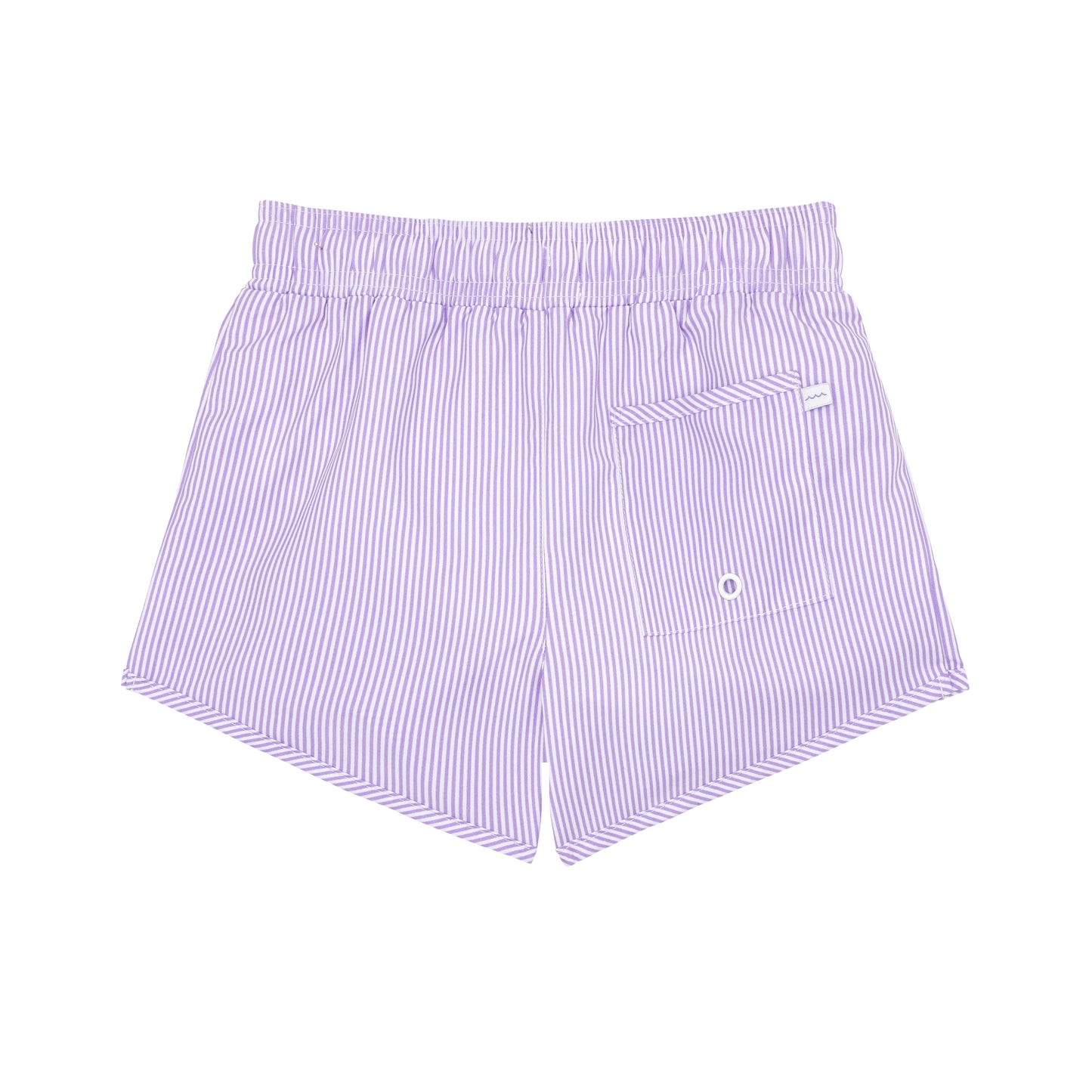 Boys Lavender Stripe Boardie