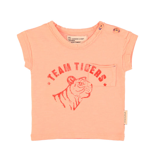 T’Shirt | Pink w/ Tiger Print