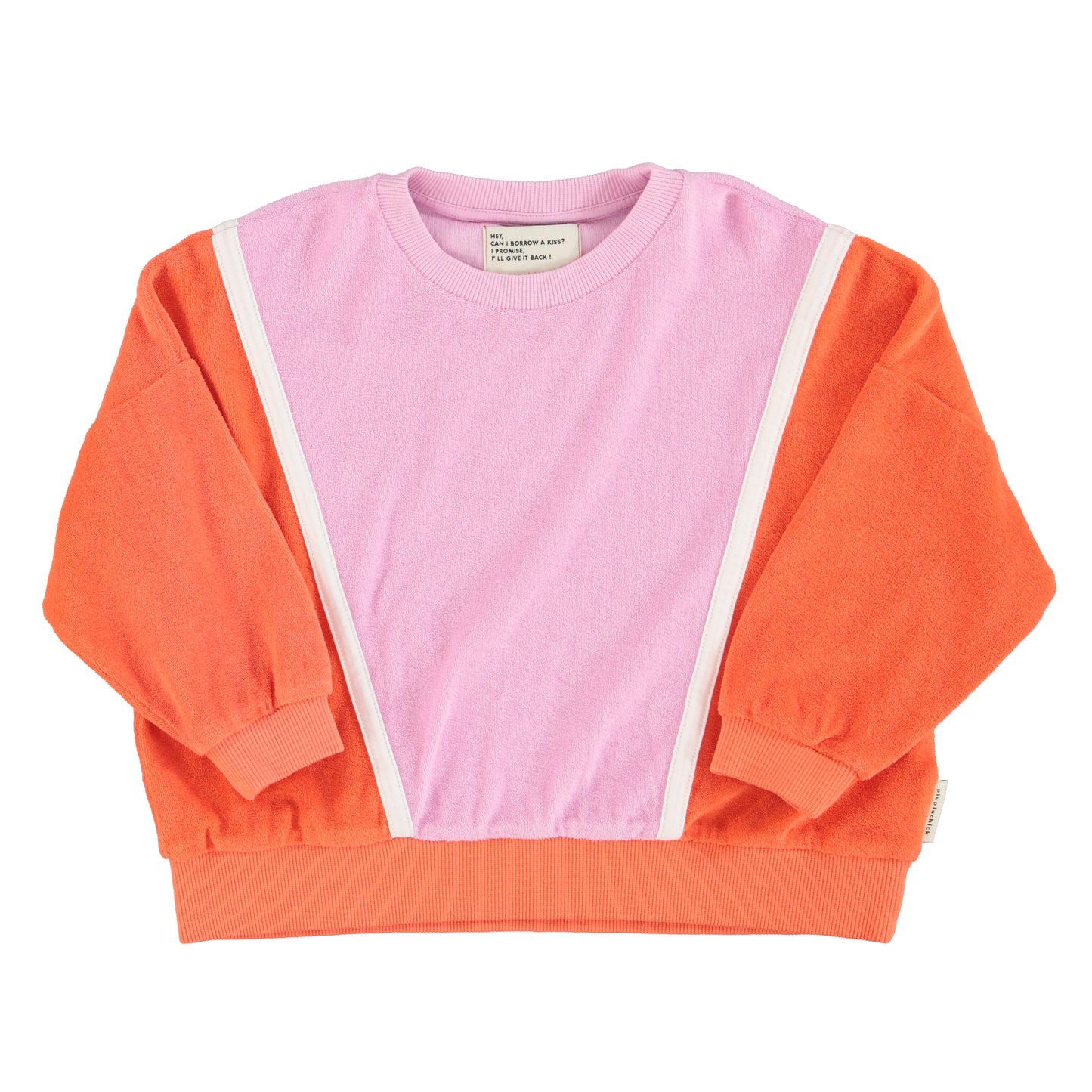 Sweatshirt | Orange & Lavender