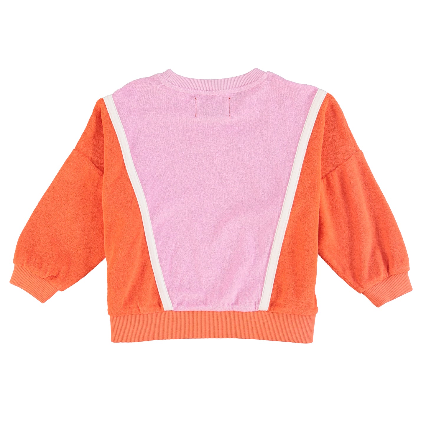 Sweatshirt | Orange & Lavender