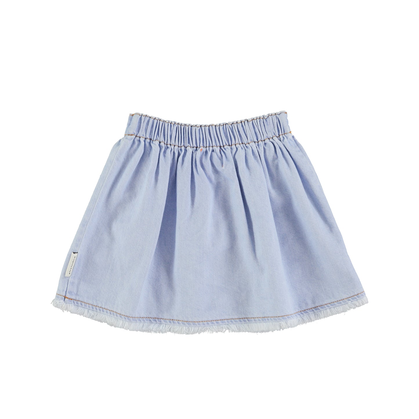 Short Skirt | Light Blue Soft Denim