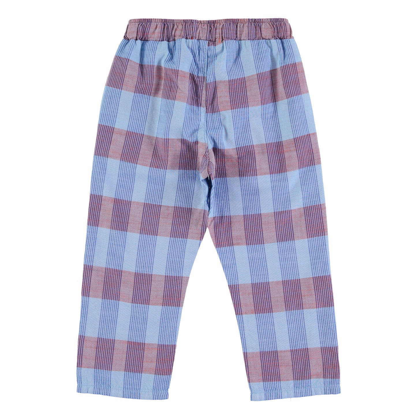 Unisex Trousers | Blue Checkered