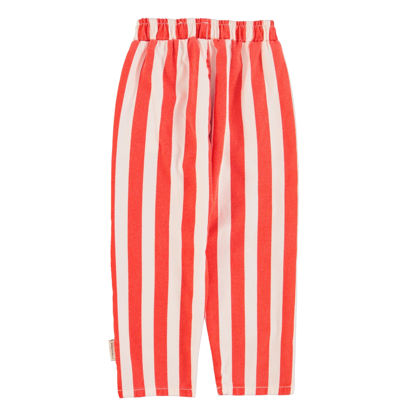 Unisex Trousers | White & Red Stripes