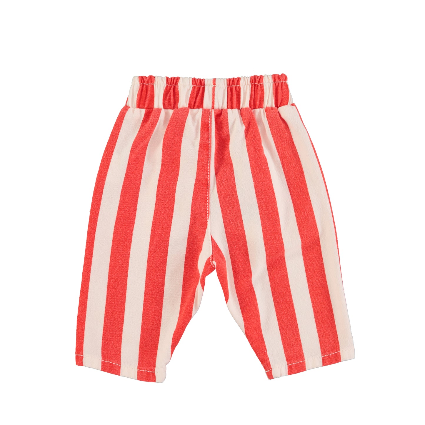 Unisex Trousers | White & Red Stripes