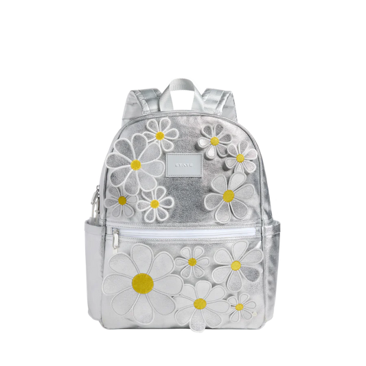 Kane Double Pocket Backpack - 3D Daisies