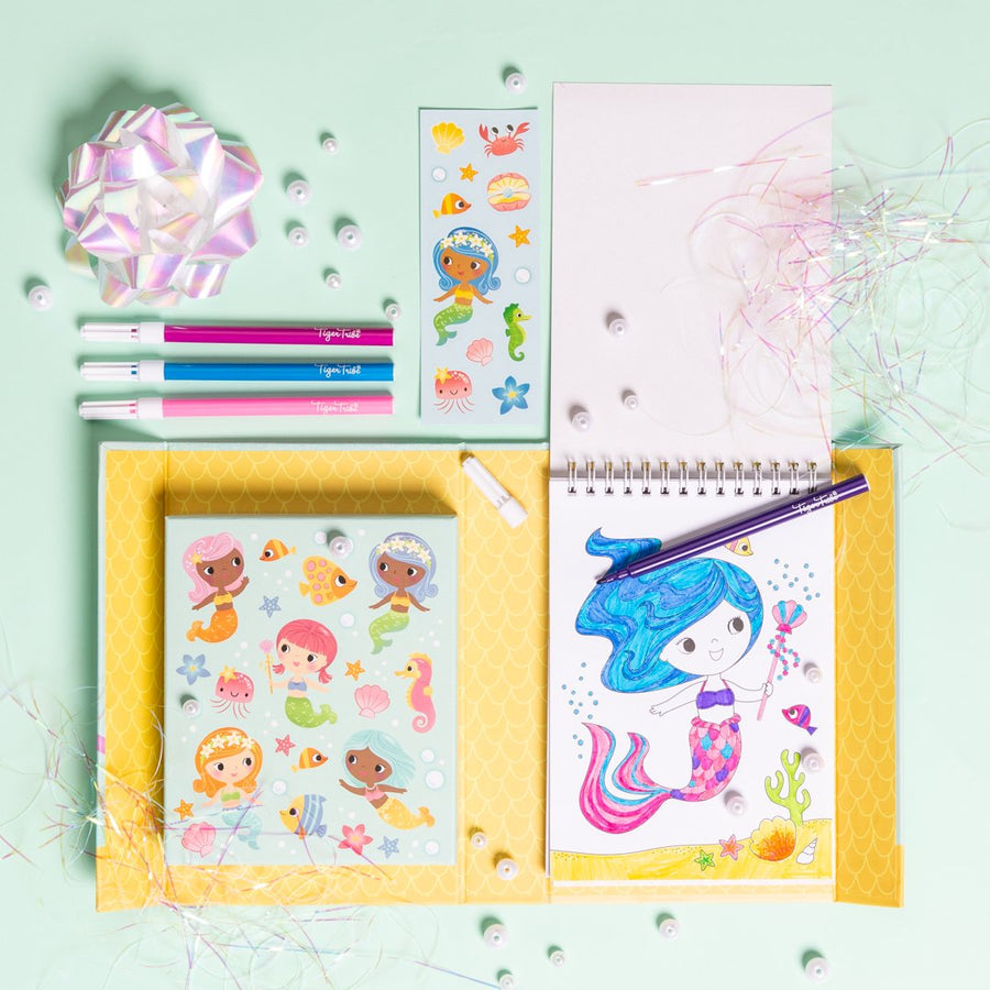 Colouring Set - Mermaids