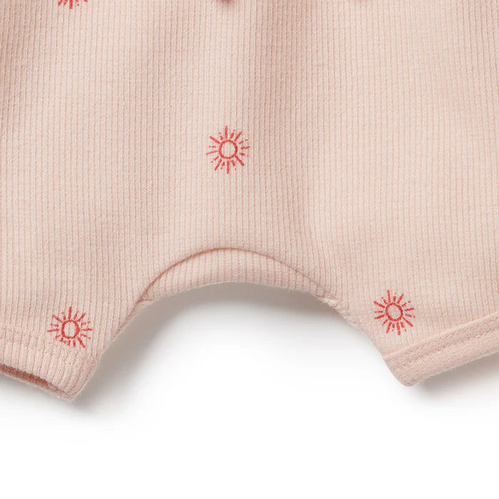 Petit Soleil Organic Tie Front Short