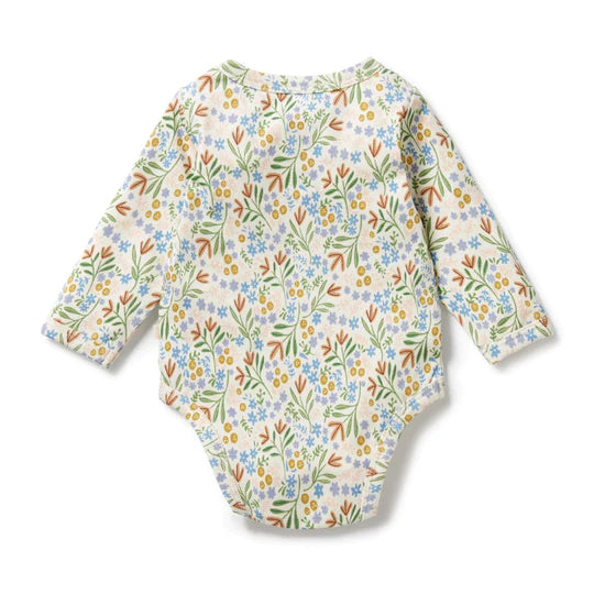 Tinker Floral Organic Bodysuit