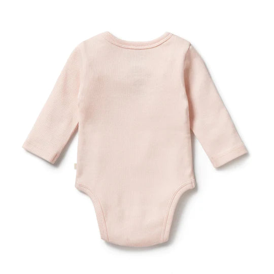 Pink Organic Bodysuit