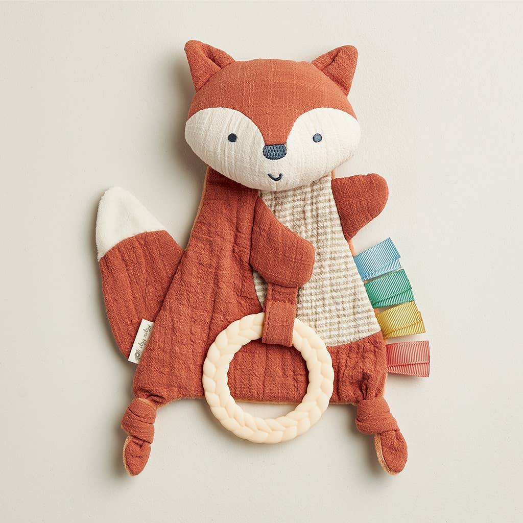 *NEW* Fox Bitzy Crinkle™ Sensory Toy with Teether