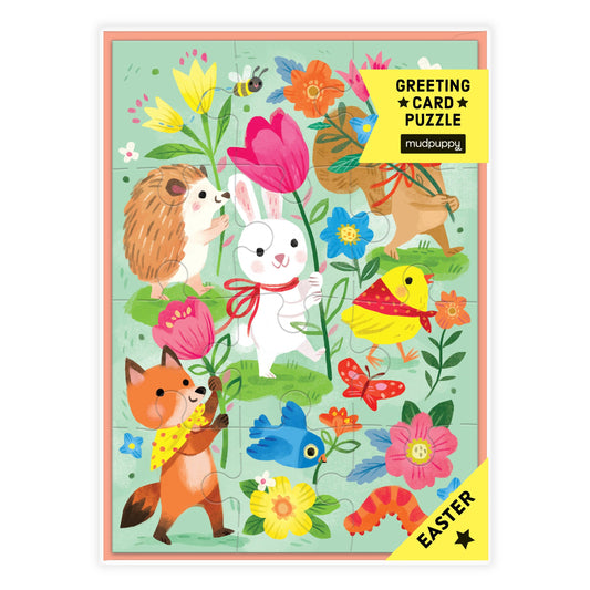 Hoppy Easter! Greeting Card Puzzle