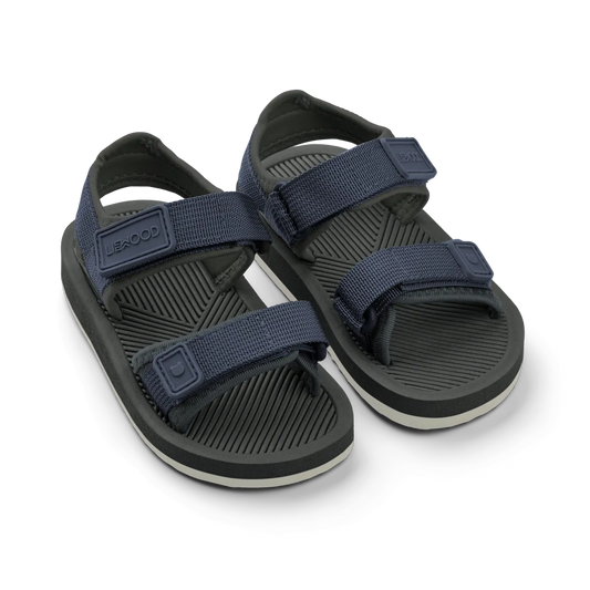 MONTY SANDALS  - Navy Multi Mix