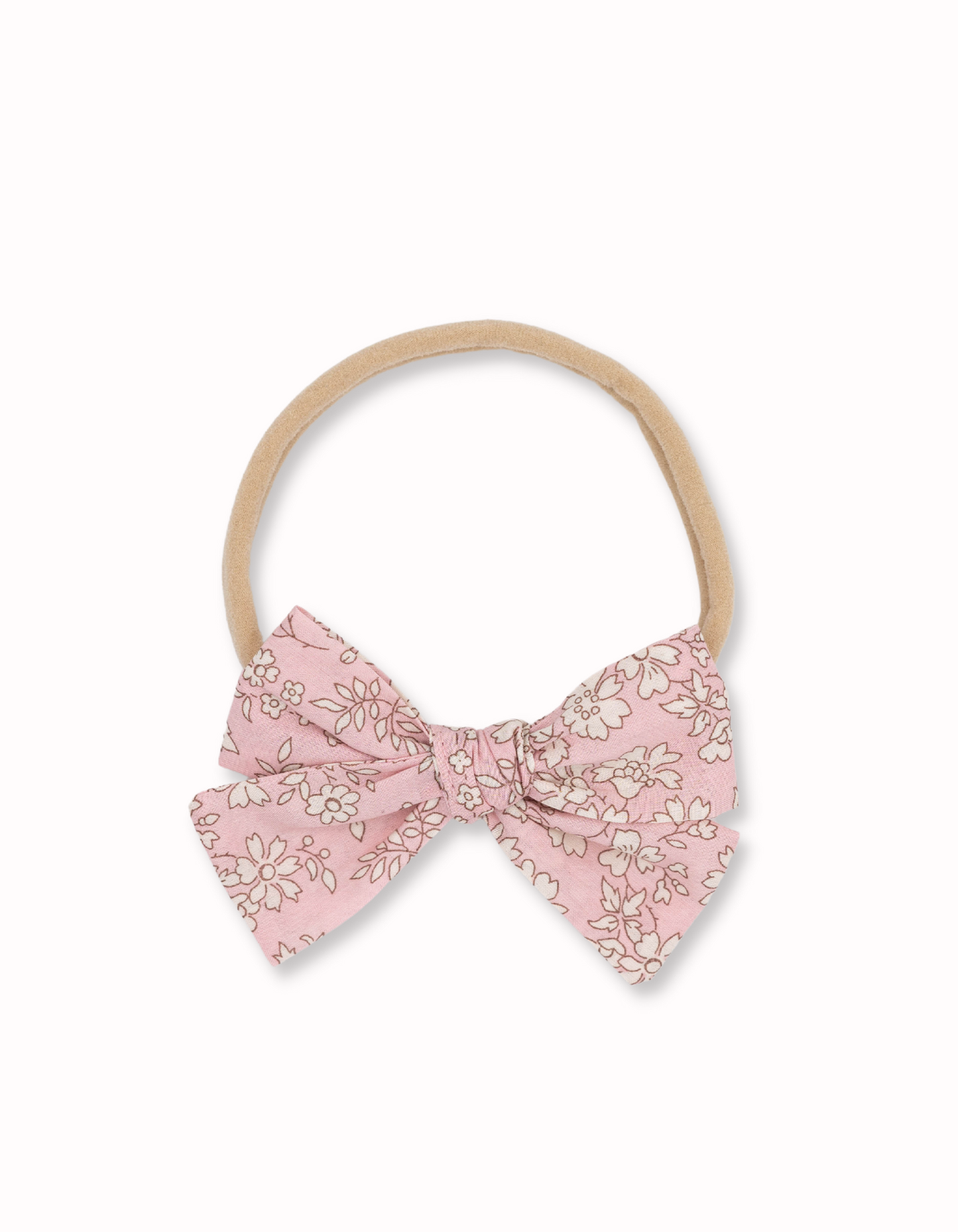 Ava Pinwheel Baby Bow Headband in Liberty of London Fabric