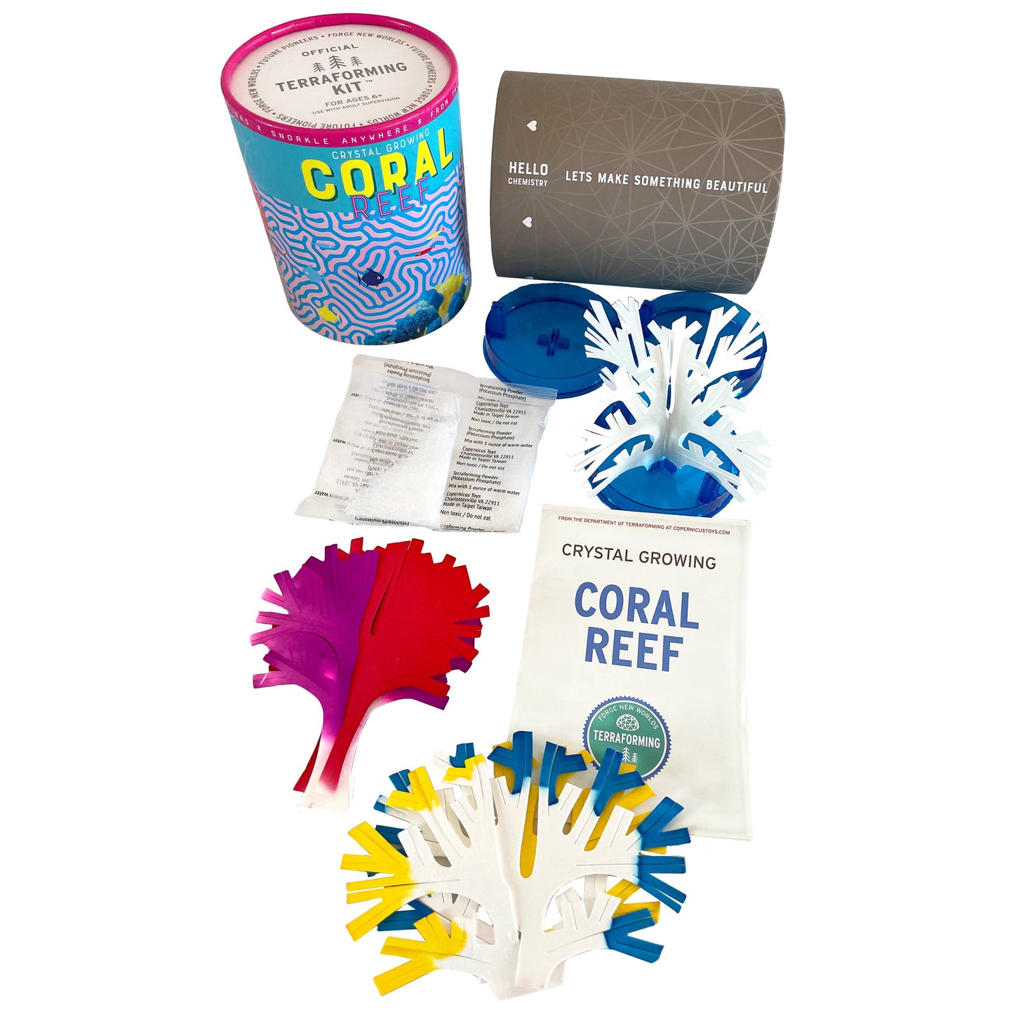 Crystal Growing Coral Reef | 
Craft Kit Science Kit