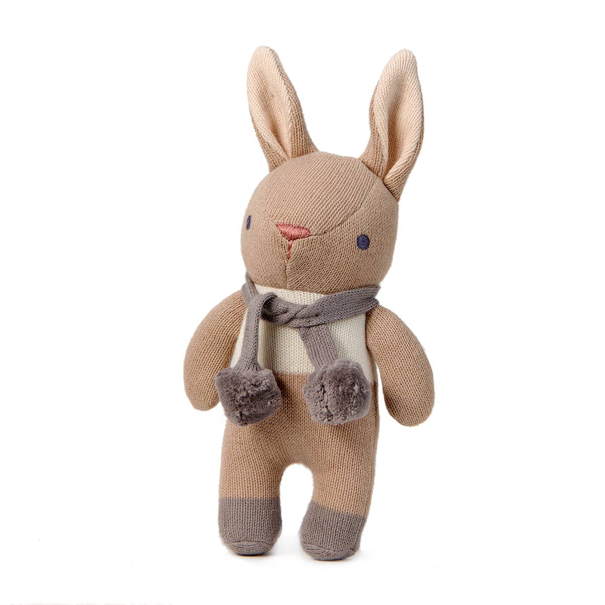 Baby Threads taupe bunny gift set