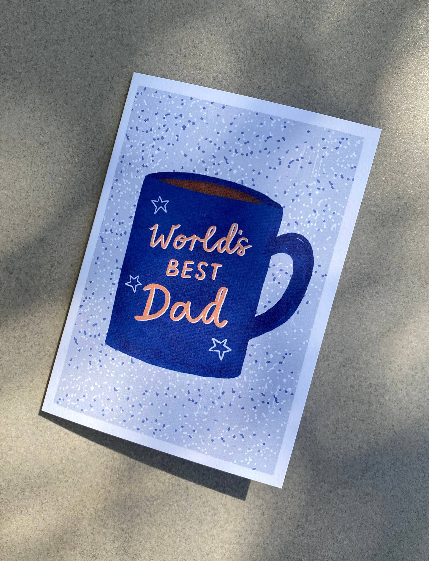 World's Best Dad Mug Card - Father’s Day | Dad Birthday