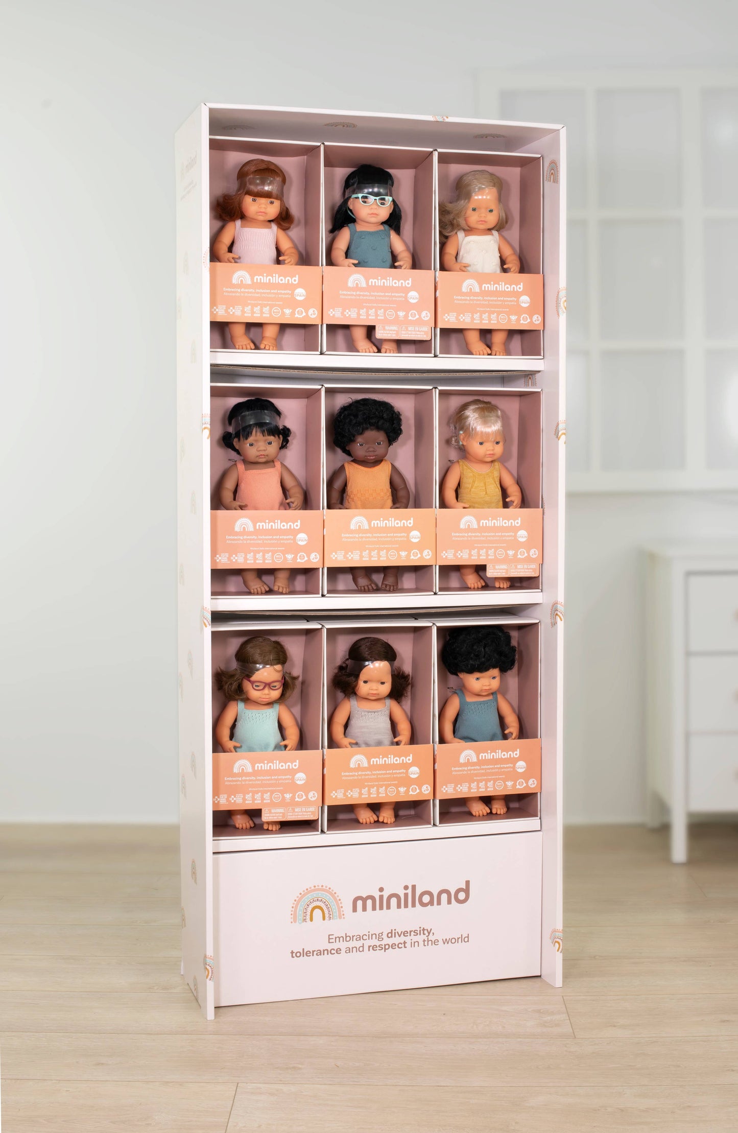 Miniland Doll Colourful Edition