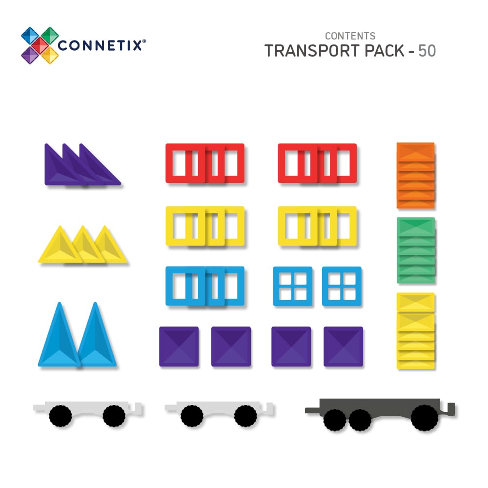 Rainbow Transport Pack 50 Pc