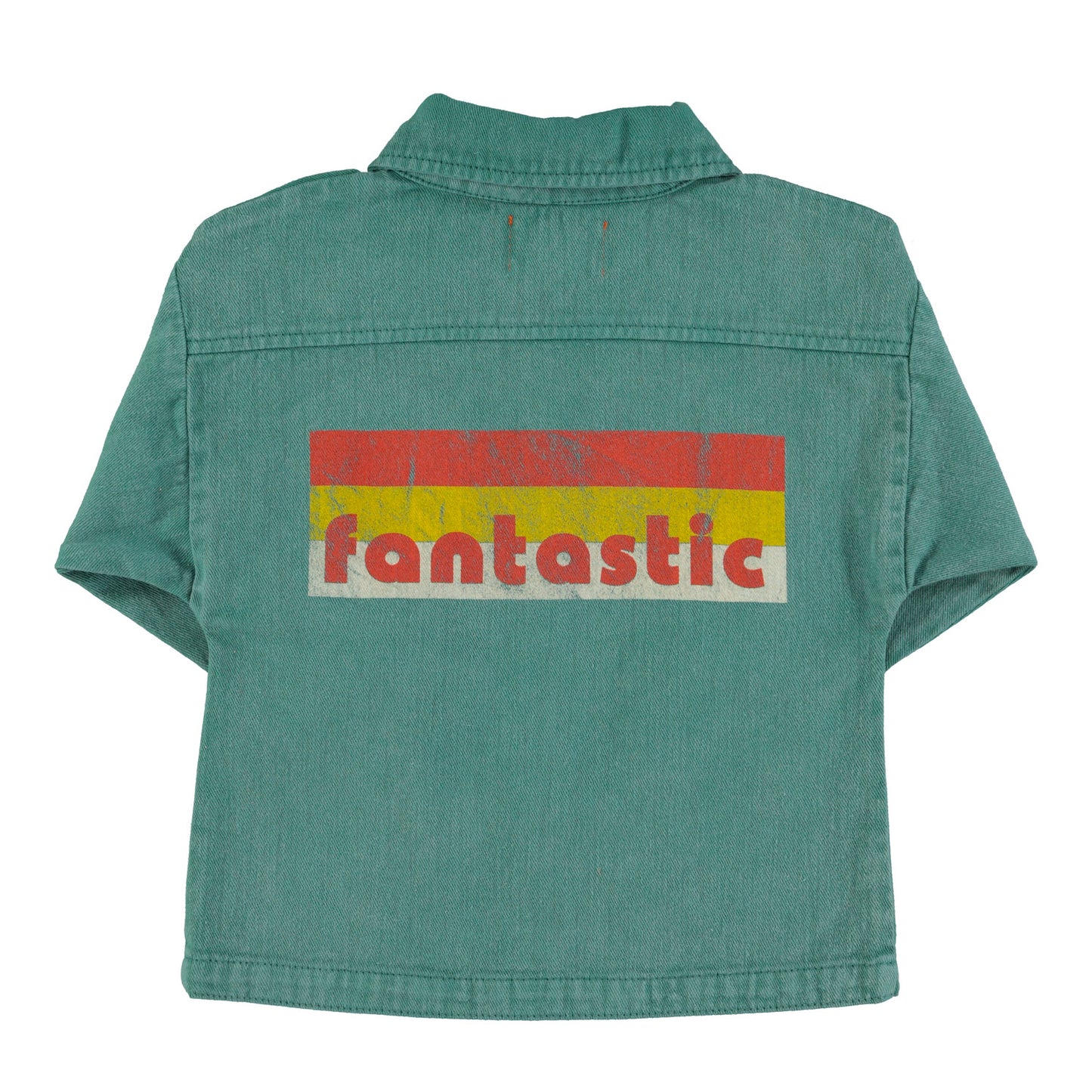 Jacket | Green W/ “Fantastic” Print