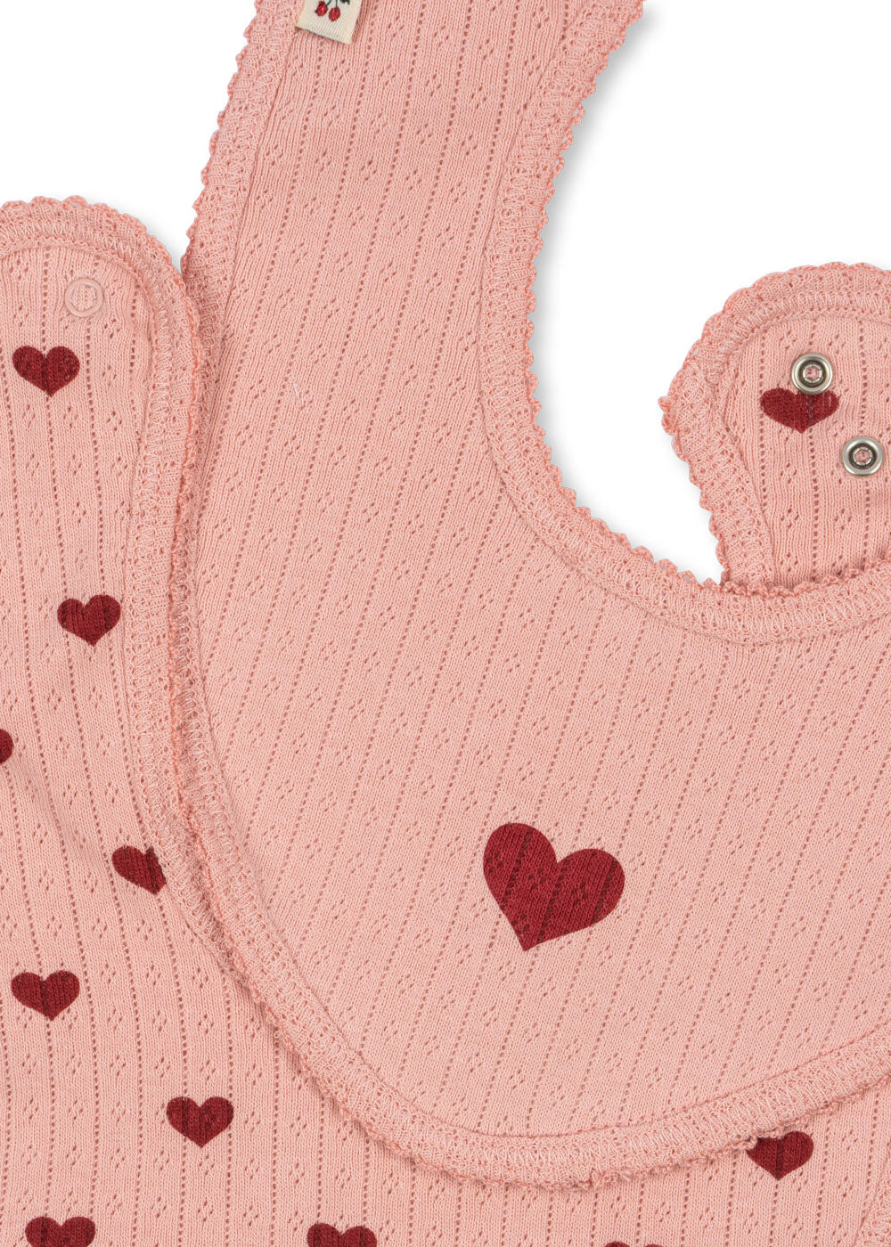 Minnie 2 Pack Bib - Mellow Rose