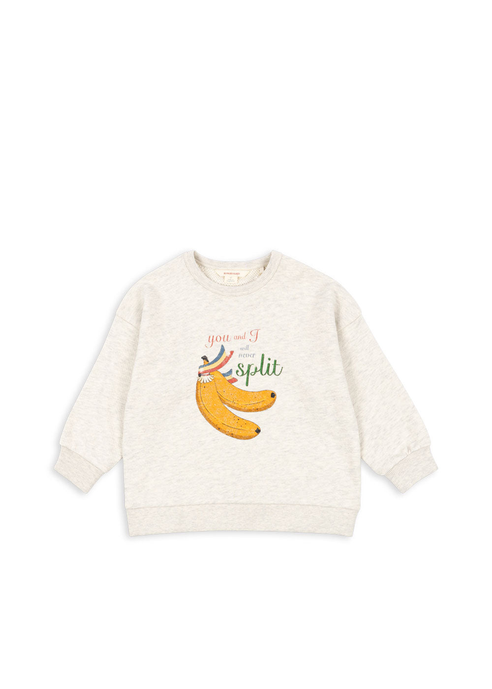 Loupy Lou Sweat Shirt - Off White Melange