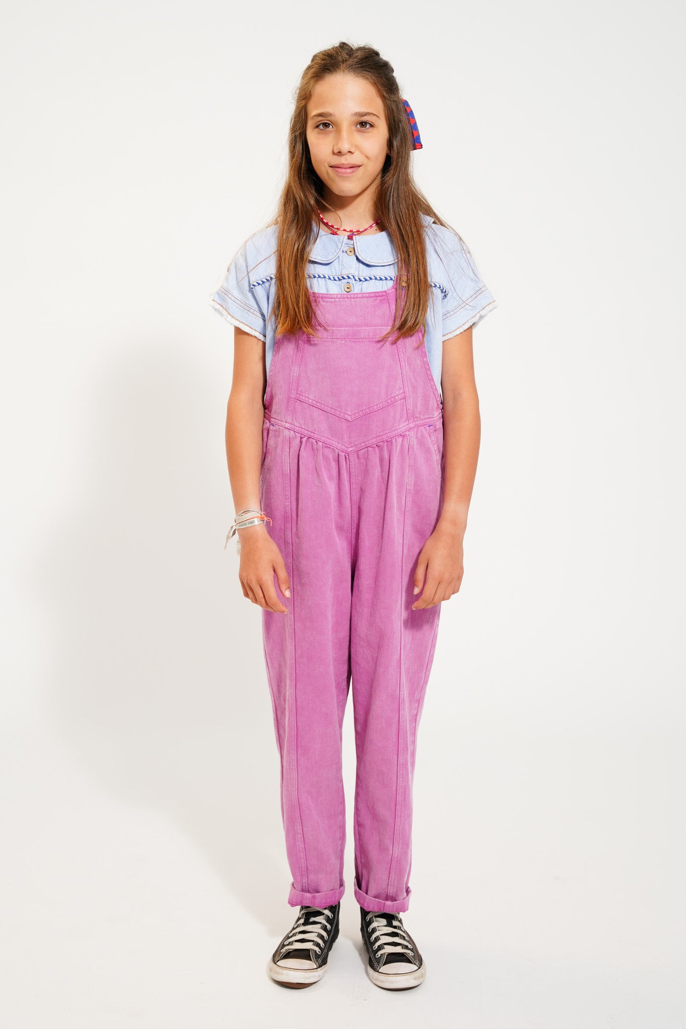 Dungarees | Washed Lavender