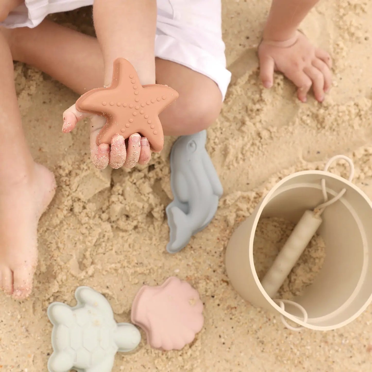 SILICONE KIDS BEACH TOYS - SAND