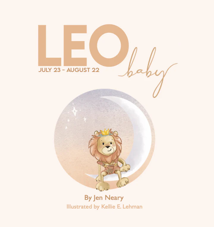 Leo zodiac baby book